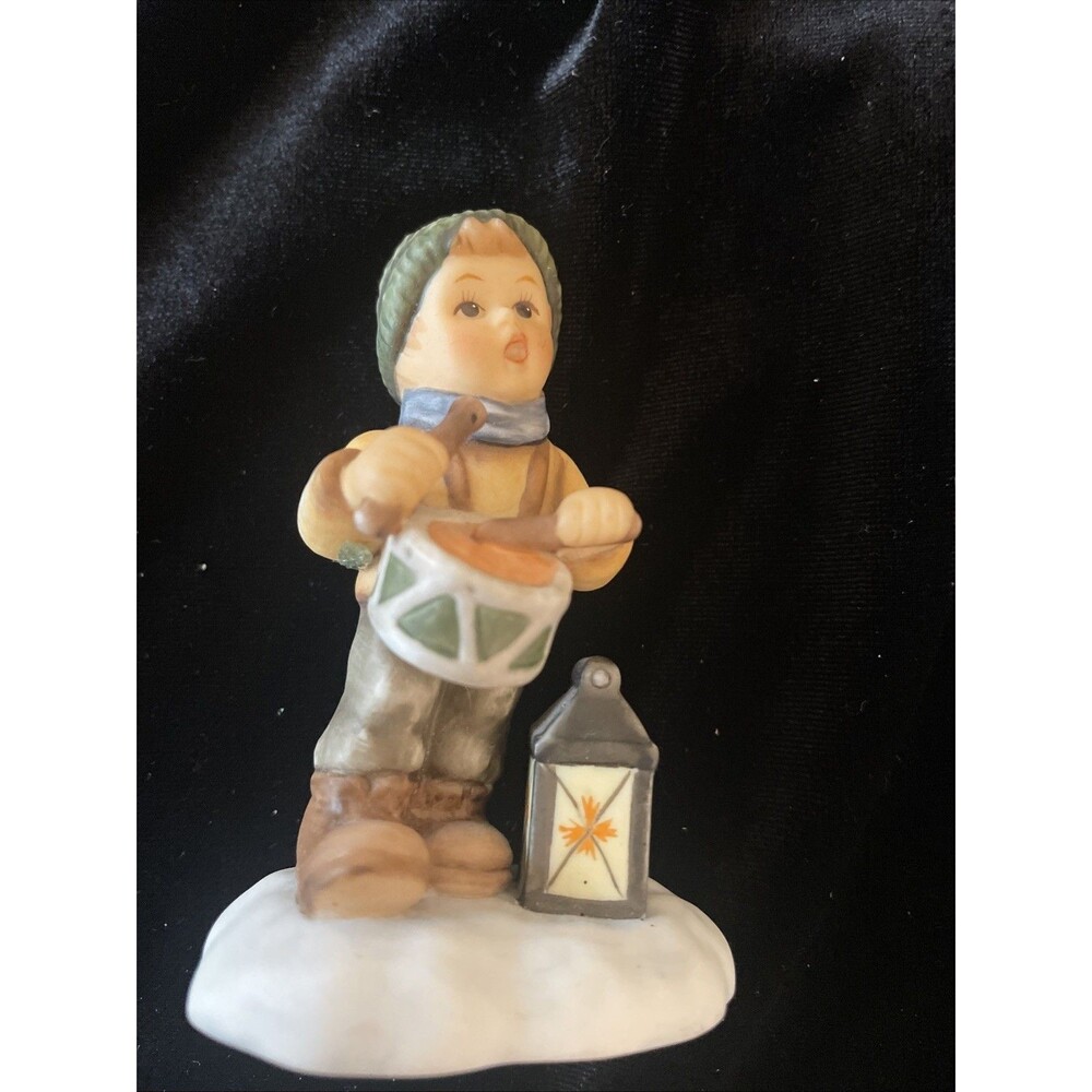 Berta Hummel Goebel Me and My Drum BH 102/P 2001 Vtg Christmas Figurine